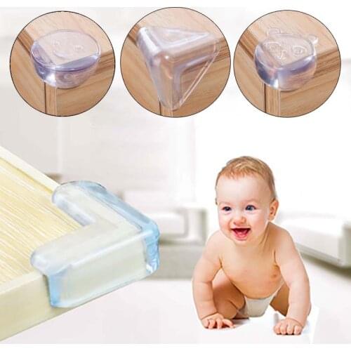 Silicone Safety Protector Table Baby Safety Corner Protection From Children Anticollision Edge Corners Guards Cover for Kid