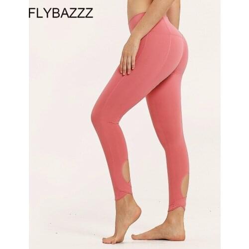 Women High Waist Gym Leggings Sport Fitness Yoga Pants Quick Drying Hip Up Sports Tights Woman Push Up Elastic Seamless Leggings