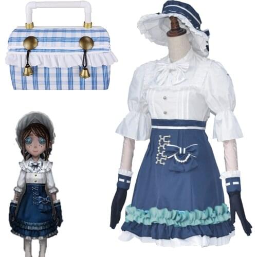 Women Identity V Game Cosplay Gardener Emma Woods Boudoir Dream Costume Halloween Carnival Party Lolita Dress Costumes C78C50