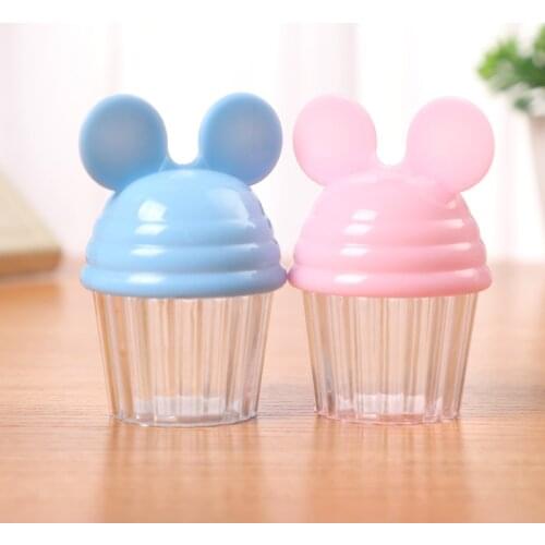 12pcs Slime Crystal Mud Packaging Chocolate Bottle Plastic Box Cup Shape Wedding Candy Box Creative Candy Box Baby Shower Decor