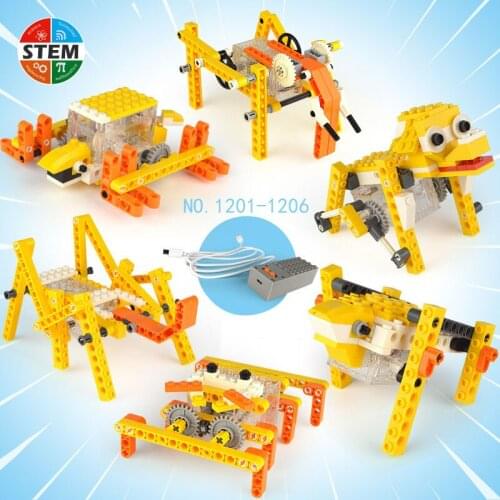 3D Animal Model Mechanical Design Electric Toys For Children Physical Science STEM Educational Toys Gift Compatible Major Brands