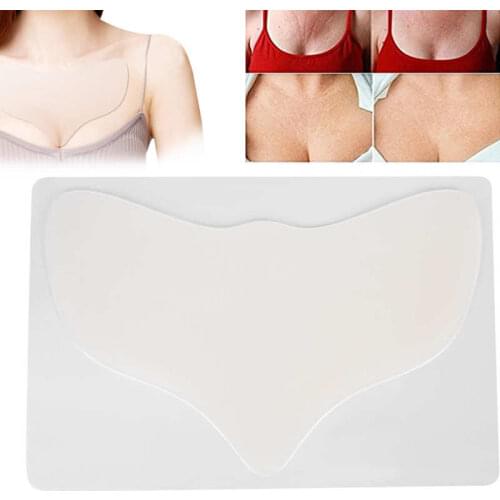 4 Types Silicone Anti Wrinkle Chest Pads Smooth Lifting Reusable Sleeping Chest Sticker Patches Household Beauty Pad Stickers