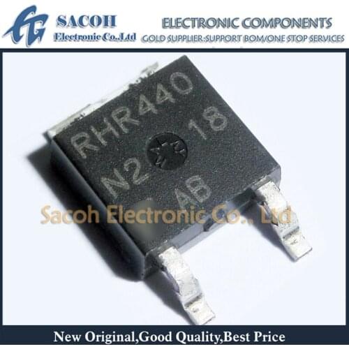 Free Shipping 10Pcs RHRD440S RHRD440 RHR440 or RURD420S or RURD415S or RURD410S TO-252 4A 400V Hyperfast Diodes