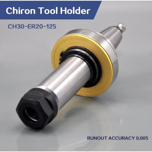 CH30 ER20 125 CNC lathe tool holder for Chiron CNC machining center
