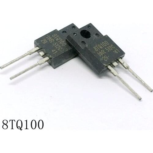 Schottky diode 8TQ100 TO-220-2 8A/100V 10pcs/lots new in stock