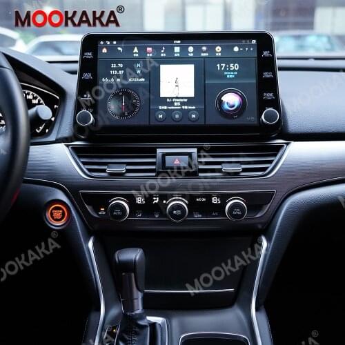 For Honda Accord 10 2018 2019 2020 Android Audio PX6 Car Multimedia Player Car GPS Navigation 11.8" MAX-PAD Auto Stereo Headunit