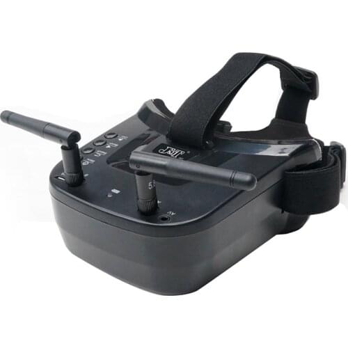 Dual Antenna 5.8G 40CH Mini FPV Goggles 3 inch 480 X 320 Display Built-in 3.7V 1200mAh Battery for RC Racing Drone Quadcopter