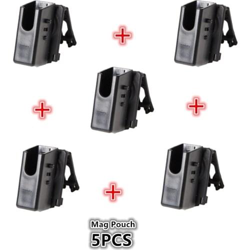 FMA Ghost Pistol Ammo Outdoor Airsoft Hunting Jacketed Revolving Quickly 360 Degrees Mag Pouch Tech TEK LOK Free Shipping