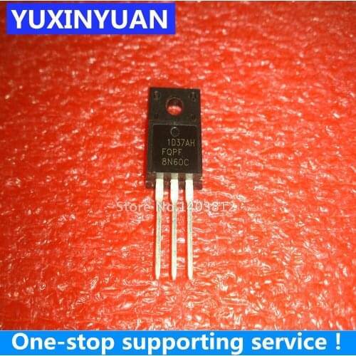 FQPF8N60C 8A 600V TO-220F 10pcs/lot