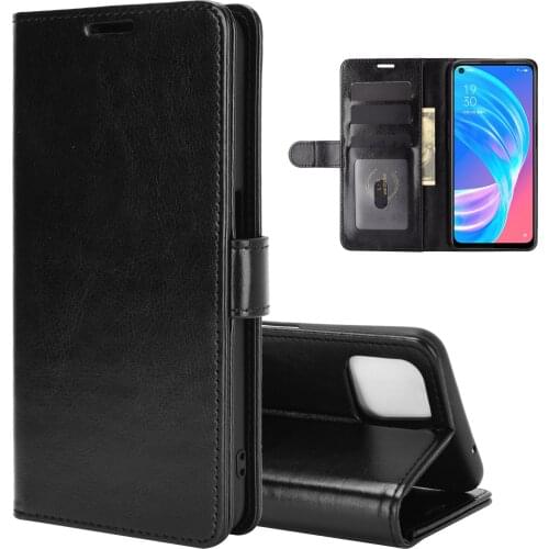 Flip Stand Wallet Leather For OPPO A12 A15 A31 A52 A53 A72 A73 A91 A92 A93 F5 F7 F9 F11 F15 F17 Pro Holder Cover Phone Case Bag