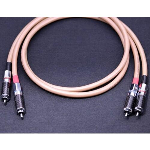 LINN audio line HiFi hi-end hiend double RCA lotus head signal line of sound power amplifier