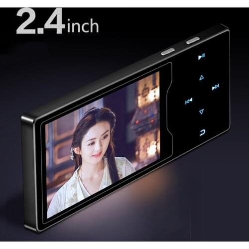 New RUIZU D08 Mp4 Player Usb 8Gb 16G Storage 2.4inch HD Screen Built-in Speaker fm Radio E-Book portable Music video Player