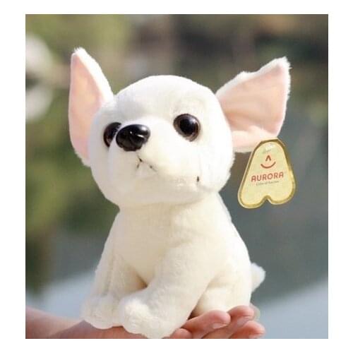 Stuffed simulation animal 22cm Chihuahua plush toy simulation dog doll d8044