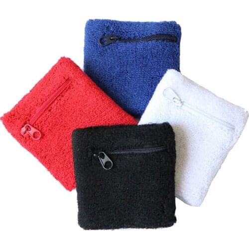 Outdoor Running Cycling Wrist Band Wallet Safe Storage Wallet Zipper Wrist Wrap Sport Strap Wrister 2018