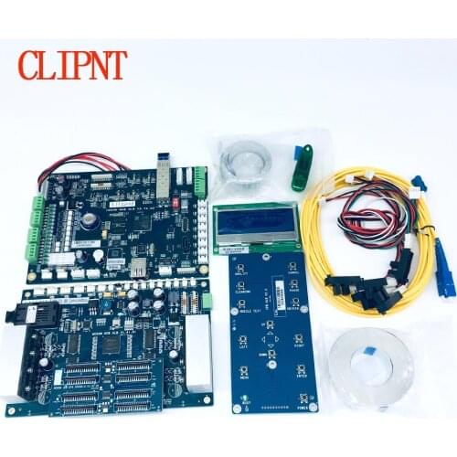 Hoson 4 head xp600 print head board set spares system xp600 mainboard head board for flat bed uv printer