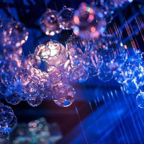 European and American Pop Transparent Acrylic Hanging Ball For Wedding Site Layout Props Christmas Decoration Supplies