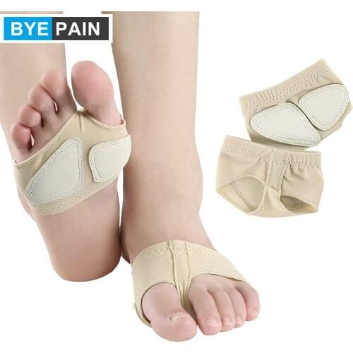 1Pair Women Girls Half Sole Dance Shoes Lyrical Bare Foot Thong Dance PAW Shoes Fitness