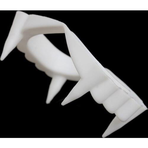 Vampire Dracula Teeth Halloween Monster Werewolf Zombie Fangs Halloween Party R9JD