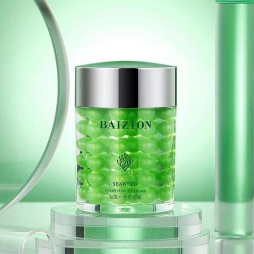 Seaweed Hexapeptide Moisturizing Eye Cream Tightens The Eye Area Reduces Fine Lines Improves Dark Circles Repairing