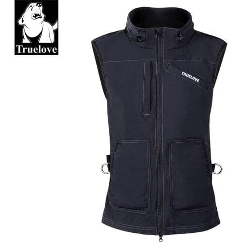 Truelove Dog Training Special Clothes Professional Waterproof Big Pocket Multi-function Reflective Vest Sports Type TLG2751
