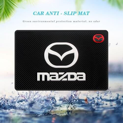 1PCS Car Anti-Slip Mat Pad Rubber Mobile Sticky Dashboard Phone Stand Non-Slip Mat For MAZDA 3 BK BL 5 CR CW 6 II GH CX-7 ER MX5