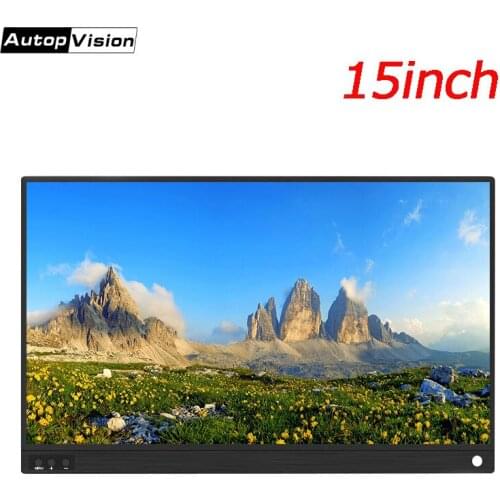 P15A 15.6inch gaming portable monitor for Xbox Ps4 Switch cell phone PC laptop monitor computer LCD screen display 1920RGB*1080P