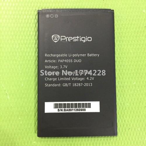 20pcs MLLSE PAP4055 2500mah BATTERY for Prestigio MultiPhone PAP4055 DUO 4055 mobile phone