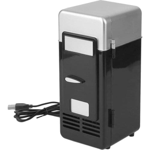 3 Color ABS 194*90*90mm Energy Saving and Eco-Friendly 5V 10W USB Car Portable Mini Drink Cooler Car Boat Travel Cosmetic Fridge