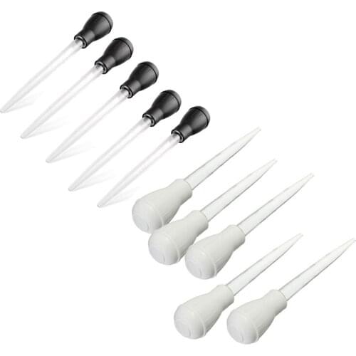 5Pcs BBQ Food Flavour Baster Syringe Cooking Kitchen Chicken Tube Pump