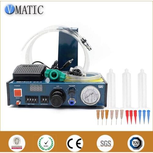 Free Shipping 220V 983A Professional Precise Digital Auto Glue Dispenser Solder Paste Liquid Controller Dropper