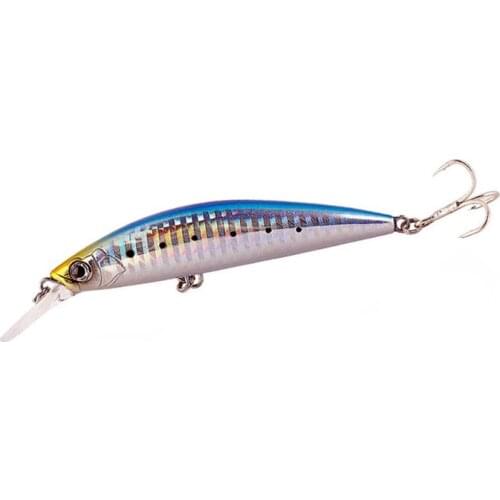 Super Long Cast Heavy Sinking Minnow Wobbling Rolling Action Salt Water Trolling Jerkbait