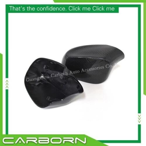 For BMW 1 Series E 82 E87 2010-2011 Replacement Style Rear View Side Carbon Fiber Mirror Cover