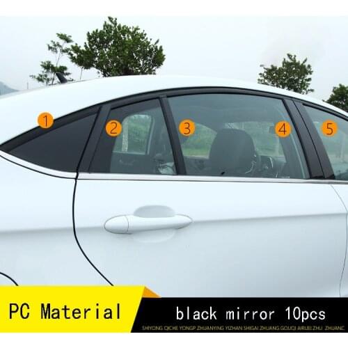 For Chery ARRIZO5 ARRIZO 5 Car window stickers car window molding in the column column posted automotive supplies