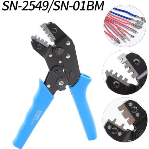 DuPont SN-2549/SN-01BM Cold terminal crimping tool 2.54mm 3.96mm 4.8mm 28-18awg automotive terminal crimping tool