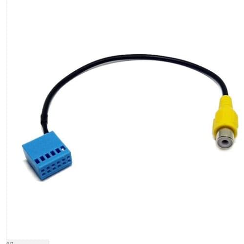 Car Navigation System Reversing Rear View Camera Adapter Cables For VW Golf VI Jetta 5 6 MK5 MK6 Passat B6 Touran Tiguan MIB PQ