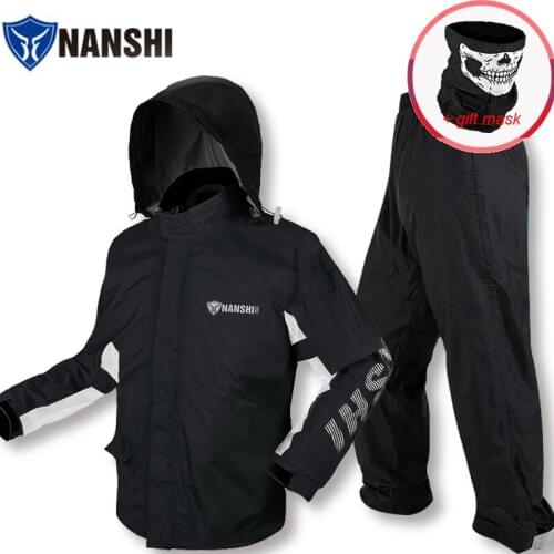 Motorcycle Waterproof Raincoats Suit Motocross Rain Follows Rain Cape Motorbike Man Adults Scooter Rider Rain Suits