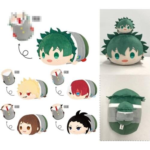 My Hero Academia Stuffed 20CM Doll Deku Midoriya Izuku Soft Mochi Mascot Toys For Kids Bag Plush Pendants Bakugou Katsuki Gifts