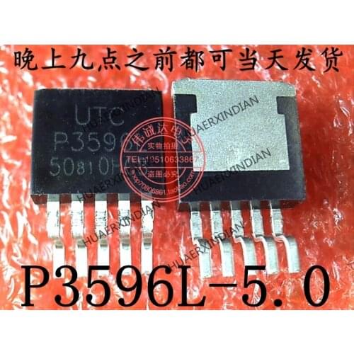 1Pieces new Original P3596L-50-TQ5-R P3596L-5.0V UTC TO-263-5 In stock real picture