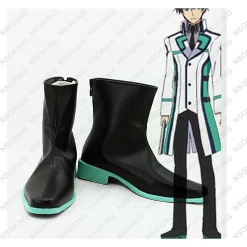 The Irregular at Magic High School Shiba Tatsuya Cosplay Shoes Anime Party Boots