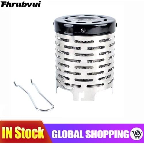 Durable Heater Stove Wear-resistant Outdoor Camping Gas Heater Stove Portable Stainless Steel Gas Warmer Heating Cover