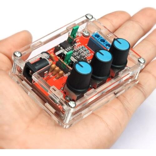 Professional Signal Generator DIY Kit Sine/Triangle/Square Output Function Generator Adjustable Frequency Amplitude XR2206 Part