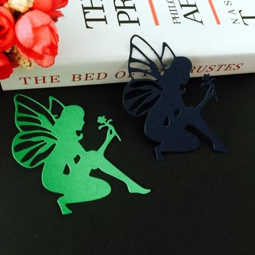 SCD749 Angel Metal Cutting Dies For Scrapbooking Stencils DIY Album Cards Decoration Embossing Folder Die Cuts Tool Template New