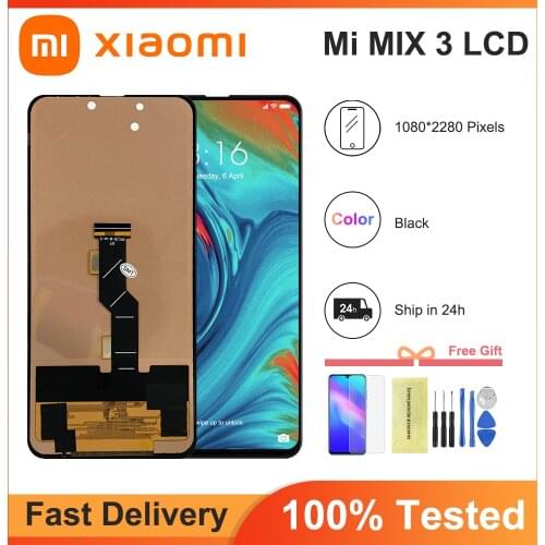 6.39" LCD Replacement for XIAOMI MIX 3 lcd Display Touch Screen Digitizer Assembly For Mi Mix3 Mix 3 LCD