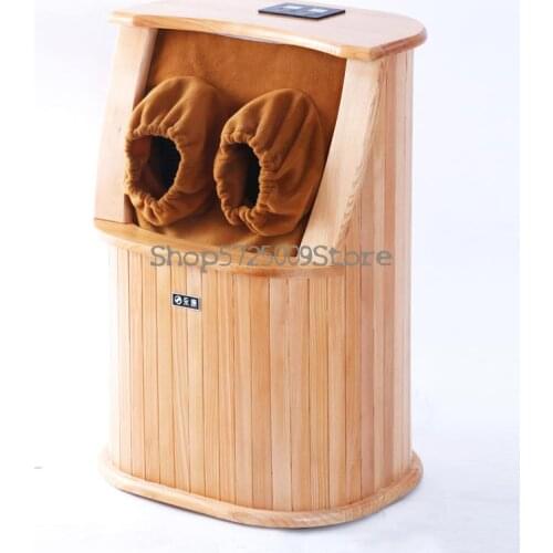 Far Infrared Foot Bath Barrel Full Automatic Massage Holographic Energy Health Care Barrel Spectrum Heating Physiotherapy Sweat