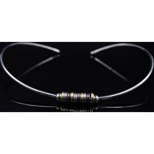 Sunny Jewelry Fashion Jewelry 2020 Choker Torques Statement Necklace Pendant Womens Round Slide Beads High Quality For Party