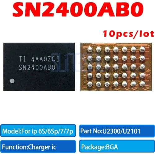 10pcs/lot 100% Original PN2400A0A SN2400AB0 for iphone 6S/6S plus/6S PLUS USB control IC charging charger IC SN2400ABO 35 pins