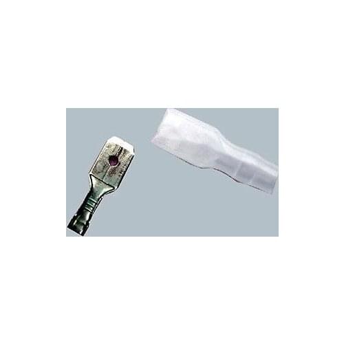 1000x 6.3mm Crimp Terminal Male Spade Connector + Case