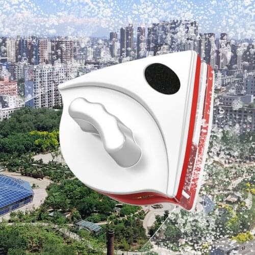 2020 Double Side Magnetic Window Wiper High-Rise Glass Cleaner Brush Window Glass Brush for Washing Household