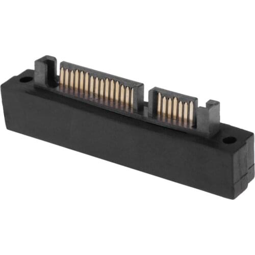 22Pin SATA Male to 22Pin SAS Female Port Extension Converter Adapter SAS HDD SSD to SATA adaptor