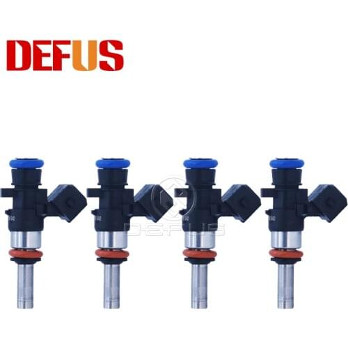4x 0280158040 1500cc 140lb EV14 E85 High Impedance Fuel Injector Nozzle Bico 0 280 158 040 For RENAULT Engine Injectoion Values